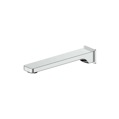 Chrome Swept Bath Spout