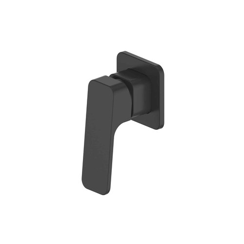 PVD Matte Black Swept Shower Trim Set