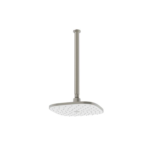 PVD Brushed Nickel Corban Ceiling Shower