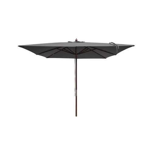 Dark Grey Amazon 2.5m Square Market Umbrella