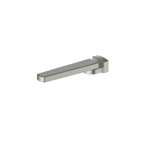 PVD Brushed Nickel Greens Square Swivel Bath Spout