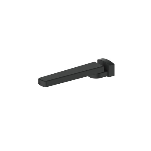 PVD Matte Black Greens Square Swivel Bath Spout