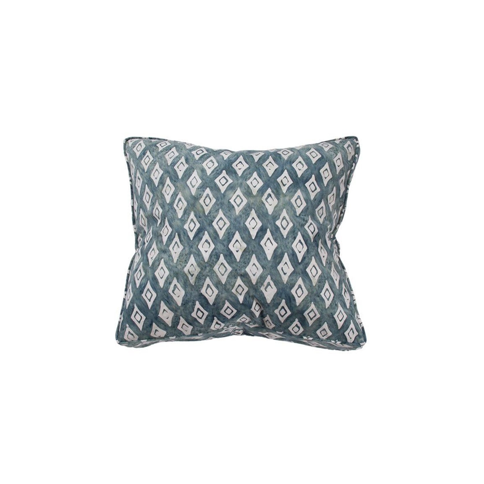 Budi Diamond Hailstorm Gusset Cushion 55x55 ArchiPro NZ