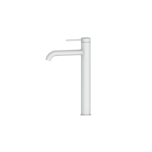 Matte White Nature Tall Basin Mixer