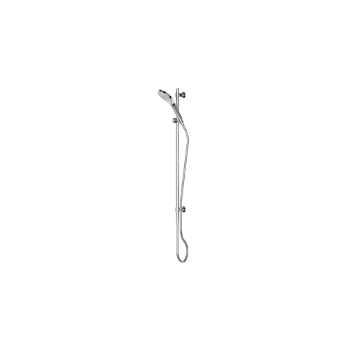 Chrome Lavish Bubblejet Rail Shower
