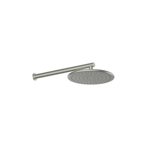 PVD Brushed Nickel Lavish Brass Wall Shower