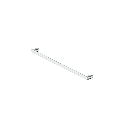 Chrome Zeia Single Towel Rail
