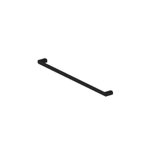 PVD Matte Black Zeia Single Towel Rail