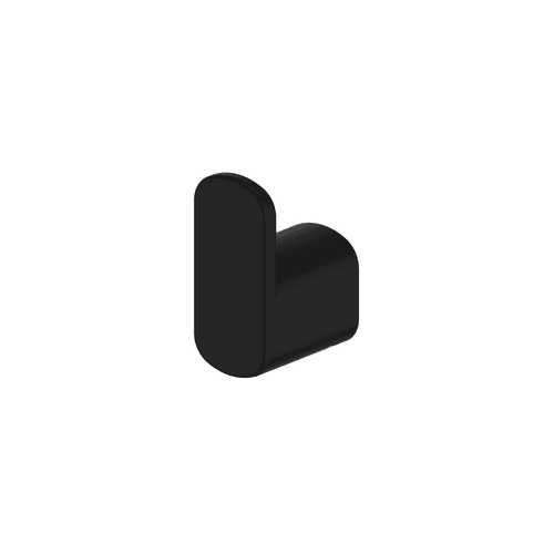 PVD Matte Black Zeia Robe Hook