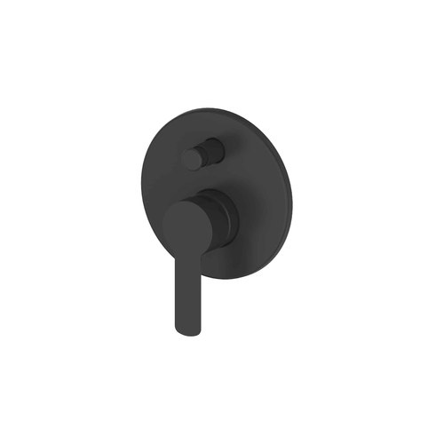 PVD Matte Black Astro II Shower Diverter Mixer