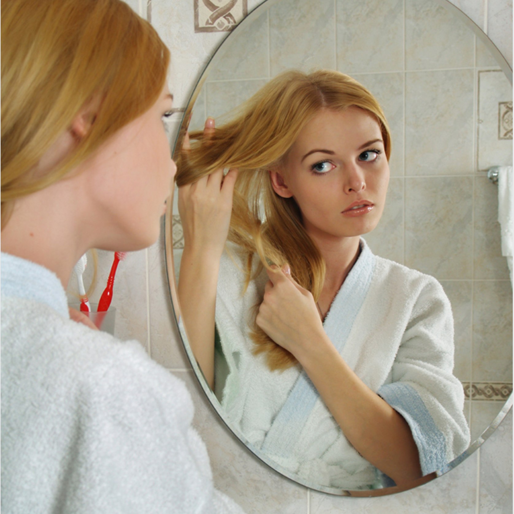 20mm Bevel Edge Oval Mirror with Hidden Fittings ArchiPro NZ