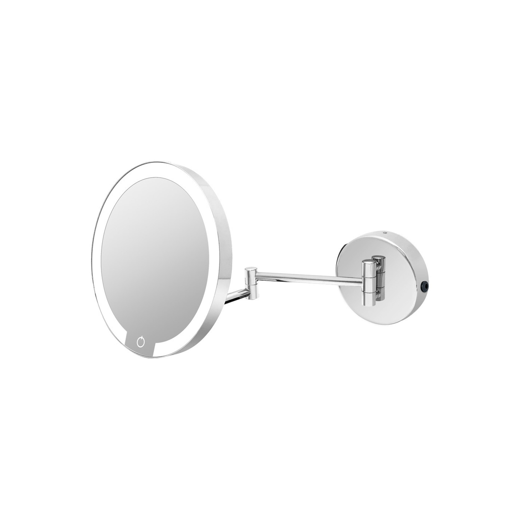 Chrome LED Magnify Mirror Battery & USB ArchiPro NZ