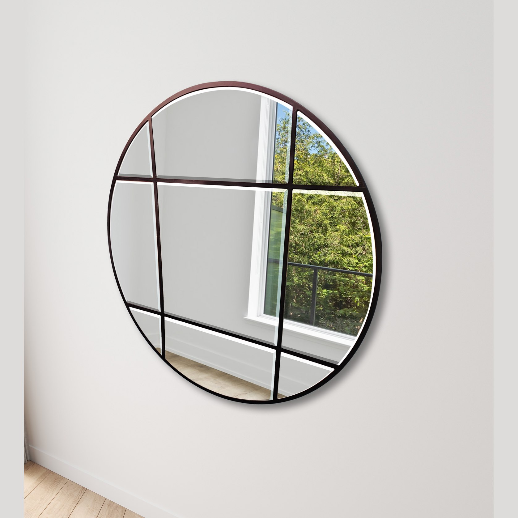 Miroir Villa Collection Vasto Black 90 x 30 cm