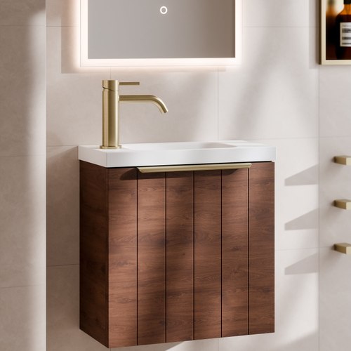 Walnut Lineare Coastal 450 Vanity