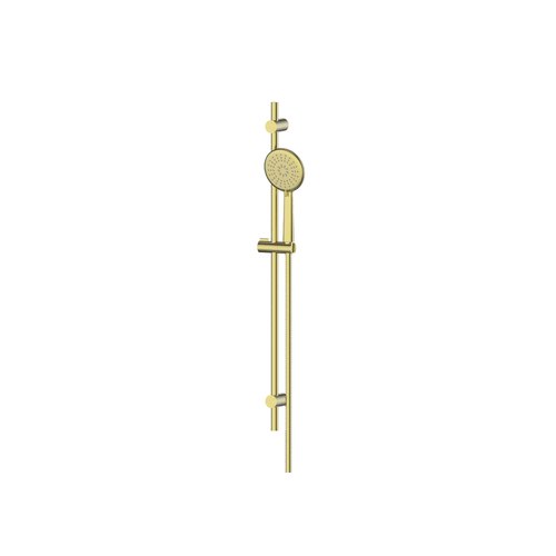 PVD Brushed Brass Rocco Rail Shower