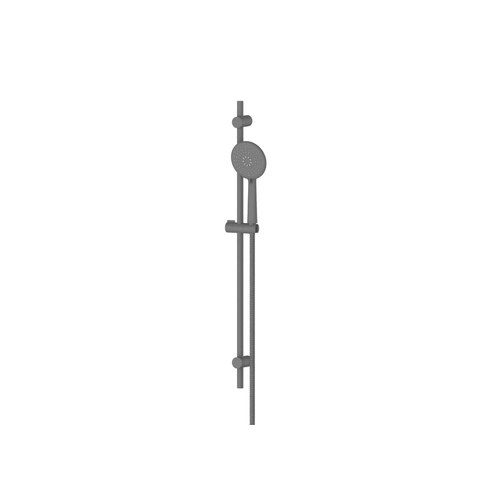 PVD Gunmetal Rocco Rail Shower