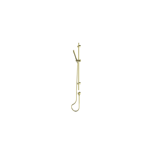 PVD Brushed Brass Rocco Pin Rail Shower