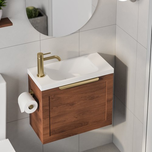 Walnut Lineare Loft 550 Vanity