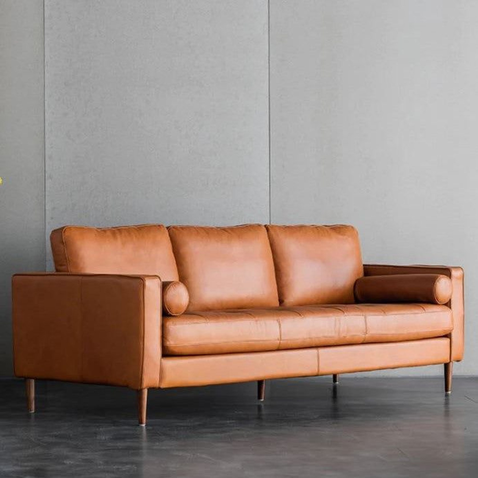 Home Genuine Leather Sofa | ArchiPro NZ