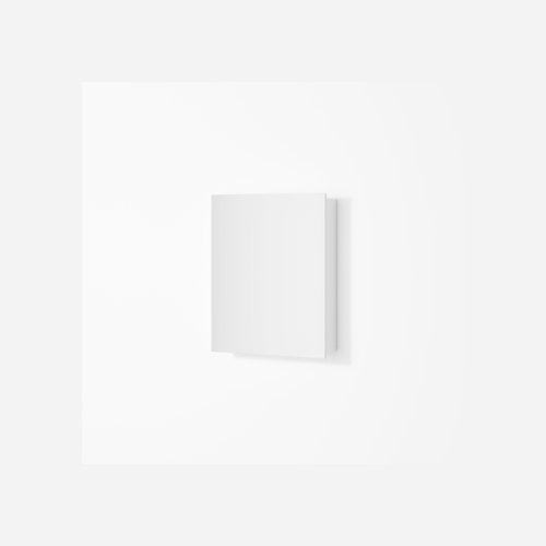 White Pavia 600 Mirror Cabinet