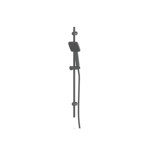 PVD Gunmetal Glide Syntra Rainboost Rail Shower