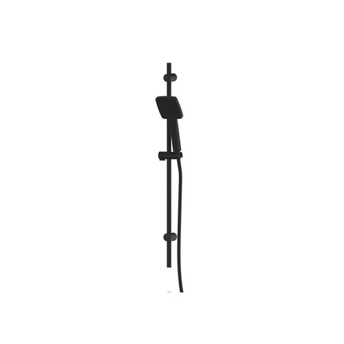 Matte Black Glide Syntra Rainboost Rail Shower