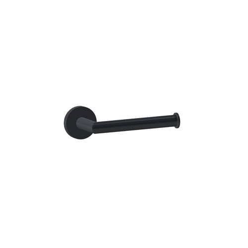 PVD Matte Black Zola Toilet Roll Holder