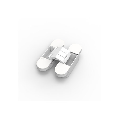 White Arlu® (Argenta) Invisible Tyo Door Hinge