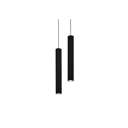 Black Reva 2L Pendant Light