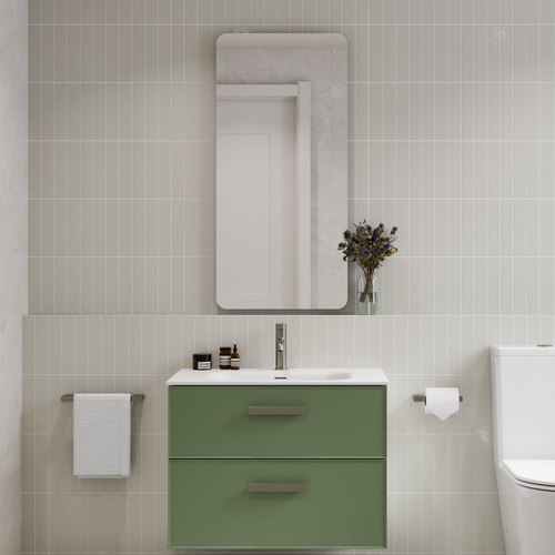 GREEN Lineare 750 Axel 2 Drawer Vanity