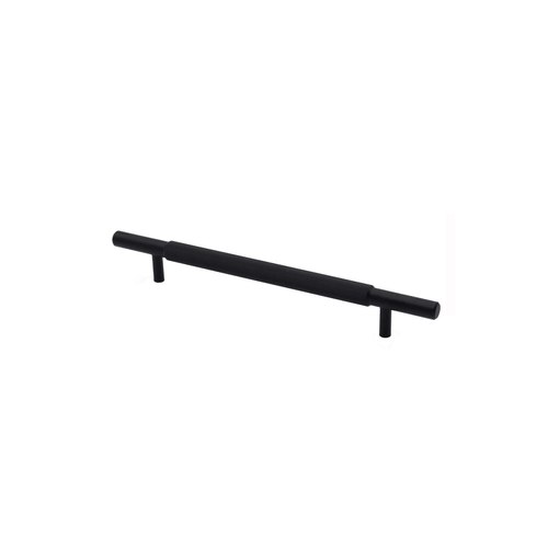 Black Vivonne Bay Striped Kitchen Handles