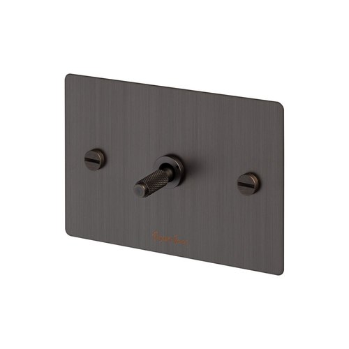 Smoked Bronze 1 Gang Toggle Switch