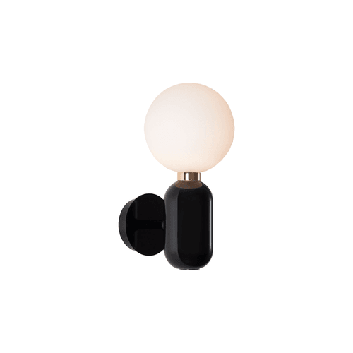 Black Aballs Wall Light