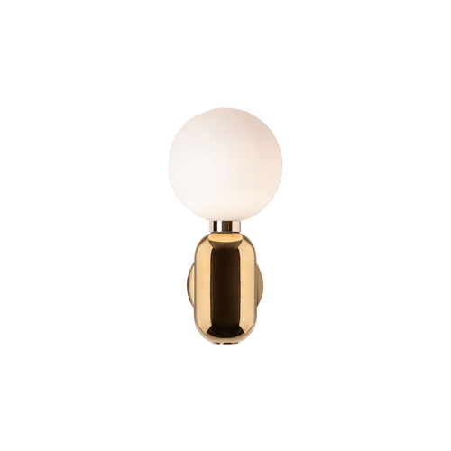 Gold Aballs Wall Light