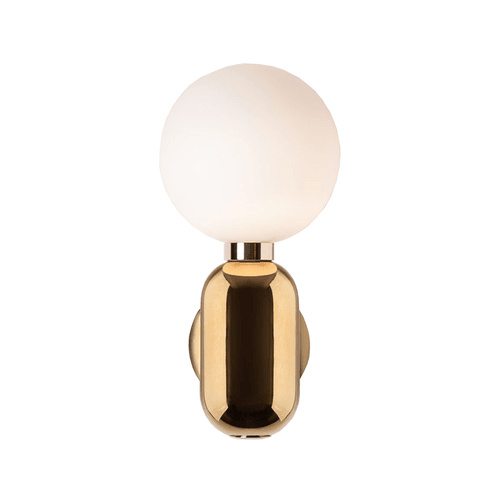 Gold Aballs Wall Light