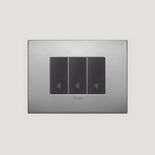 Lava Vimar Eikon Arke Light Switches | Aluminium