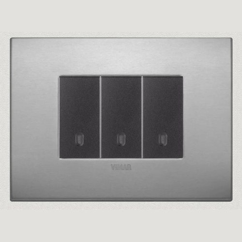Lava Vimar Eikon Arke Light Switches | Aluminium