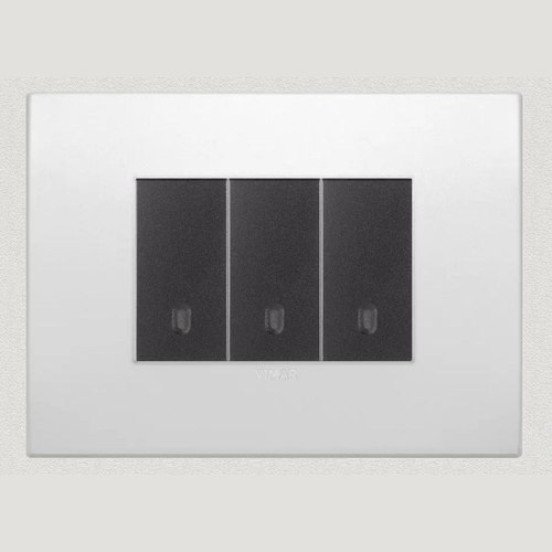 Matt Pearl Vimar Eikon Arke Light Switches | Painted Metal