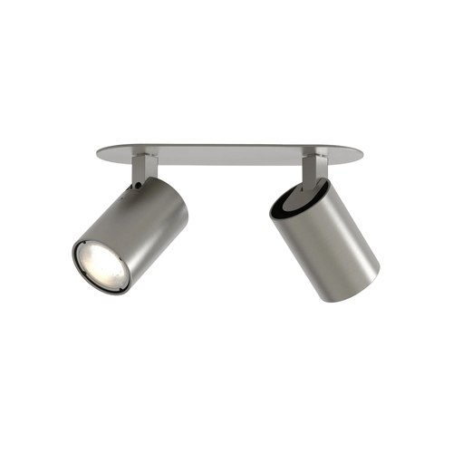 Matt Nickel Ascoli Twin Recessed Spot Light by Astro Lighting
