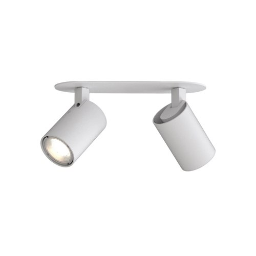White Ascoli Twin Recessed Spot Light by Astro Lighting