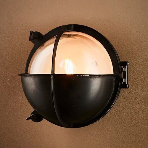Antique Black Azore Outdoor Wall Light
