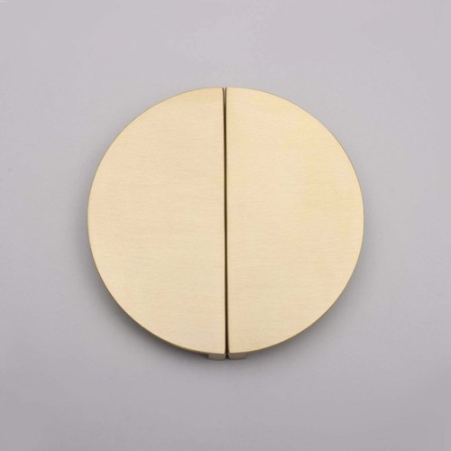 Brass Albany Luna Half Moon Solid Brass Pull Handles