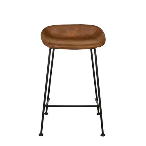 Eastwood Tan/Matt Black Turner Barstool
