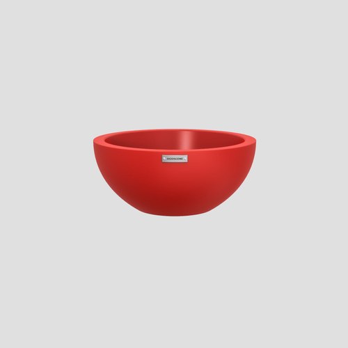 Apple Red Barcelona 500 Bowl Planter