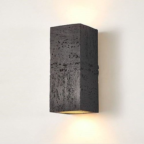Rock Black Struzzo Wall Light