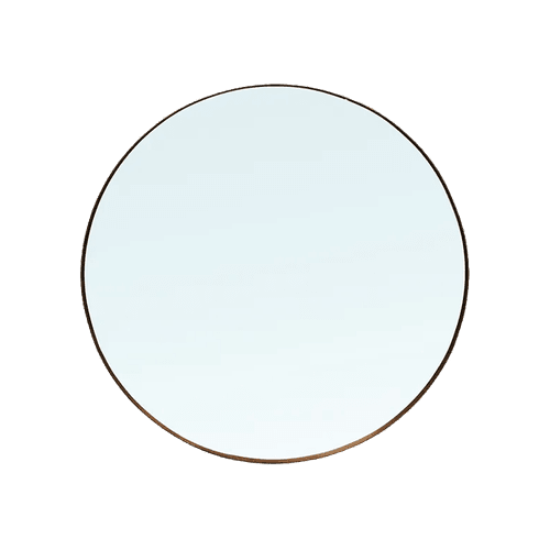 Copper Bouvier Round Mirror