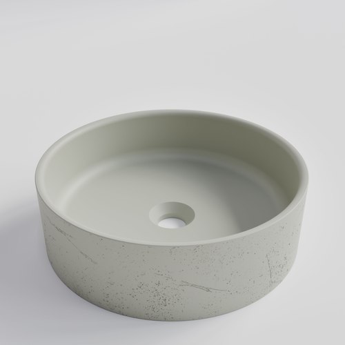 Light Grey Code Cove Halo 380 Concrete Basin