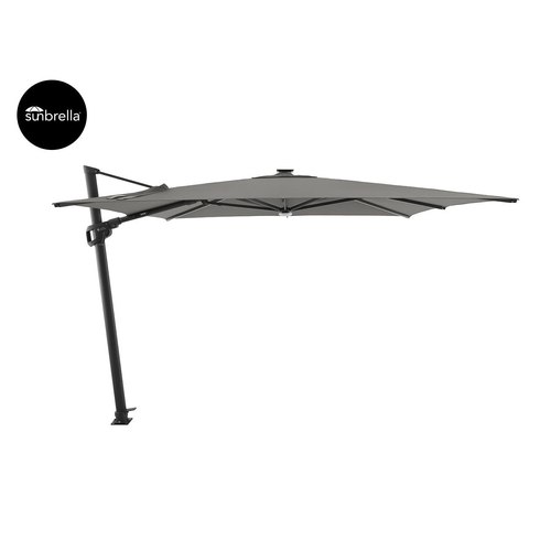 Taupe  Agave 3m Square Cantilever Umbrella