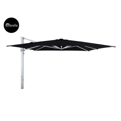 Black Agave 4m Square Cantilever Umbrella