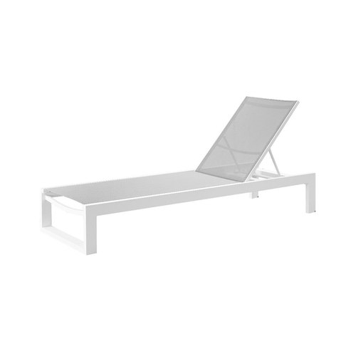 White Skylark Batyline Sun Lounger